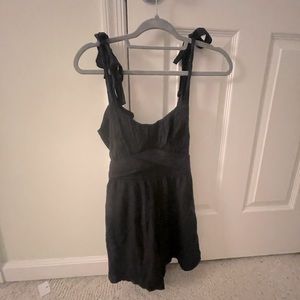 Francesca's brand black romper